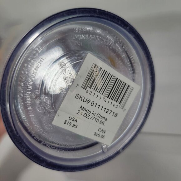 Starbucks Tumbler Summer Leaf Venti 24 oz Cup with Lid Tropical Vaca *no straw* - Picture 4 of 4